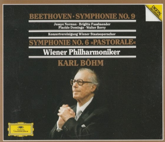 BEETHOVEN-SYMPHONIE NO.9 & SYMPHONIE NO.6 PASTORALE 2CD NM