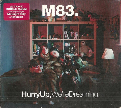 M83-HURRY UP, WE'RE DREAMING 2CD VG