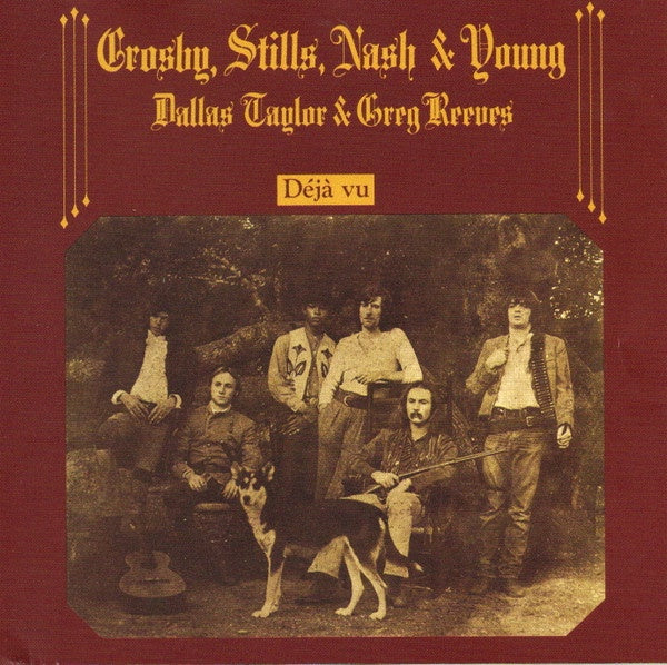 CROSBY STILLS NASH AND YOUNG-DEJA VU CD VG+