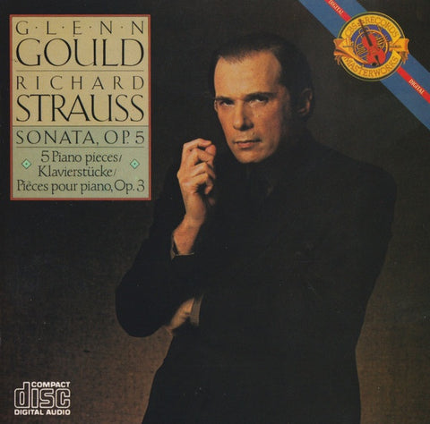 STRAUSS RICHARD-SONATA, OP. 5 (GLENN GOULD) CD NM