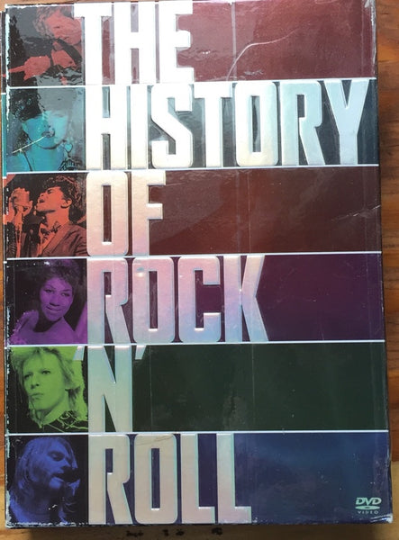 HISTORY OF ROCK N' ROLL THE 5DVD VG