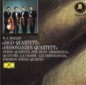 MOZART- STRING QUARTETS: EMERSON STRING QUARTET CD VG+