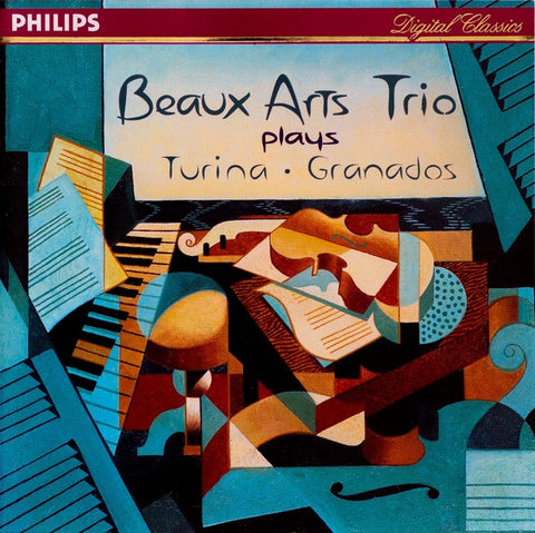 TURINA GRANADOS - BEUX ARTS TRIO PLAYS CD VG+