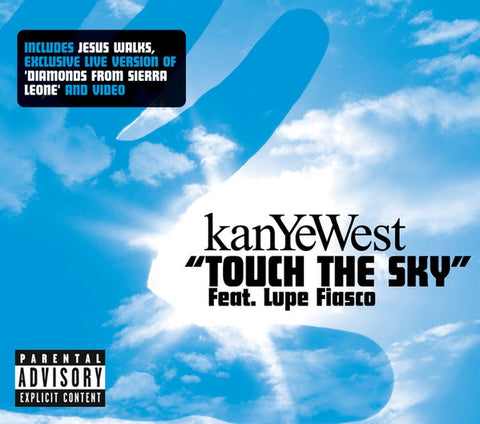 WEST KANYE-TOUCH THE SKY CD SINGLE VG