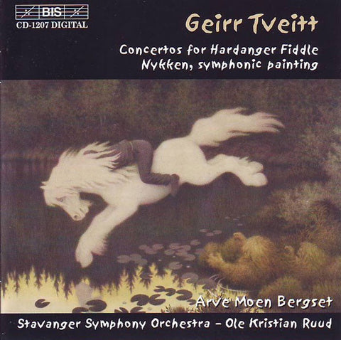 TVEITT GEIRR - CONCERTOS FOR HARDANGER FIDDLE & NYKKEN, SYMPHONIC PAINTING CD VG+