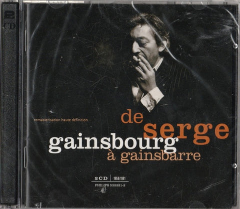 GAINSBOURG SERGE-DE SERGE GAINSBOURGE A GAINSBARRE 2CD NM