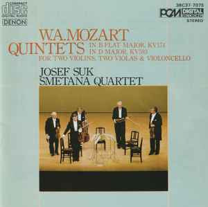 MOZART QUINTETS-B FLAT MAJOR, KV174 & D MAJOR, KV 593 CD NM