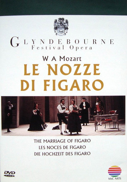 MOZART-THE MARRIAGE OF FIGARO 1994 GLYNDEBOURNE DVD NM