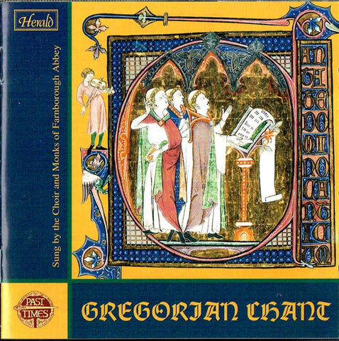 GREGORIAN CHANTS-SUNG BY THE CHOIR AND MONKS OF FARNBOROUGH ABBEY CD NM