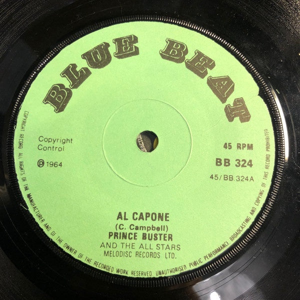 PRINCE BUSTER AND THE ALL STARS-AL CAPONE/ONE STEP BEYOND 7" VG