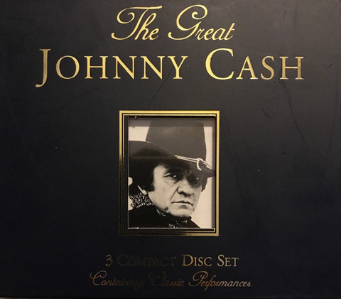 JOHNNY CASH-THE GREAT 3CD NM