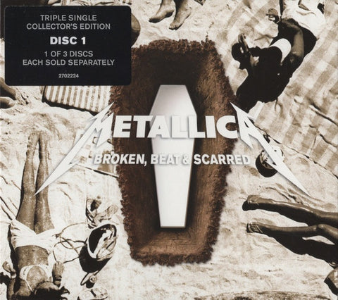 METALLICA-BROKEN, BEAT & SCARRED CD SINGLE VG+