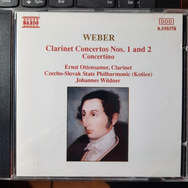 WEBER-CLARINET CONCERTOS NOS.1 & 2 CD NM