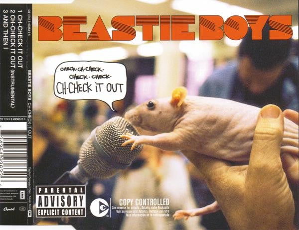 BEASTIE BOYS-CH-CHECK IT OUT CD SINGLE NM