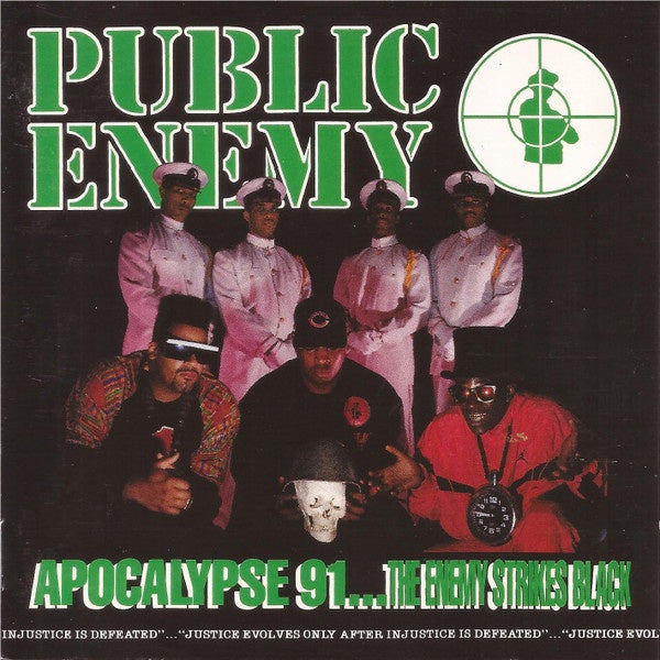 PUBLIC ENEMY-APOCALYPSE 91...THE ENEMY STRIKES BLACK CD VG