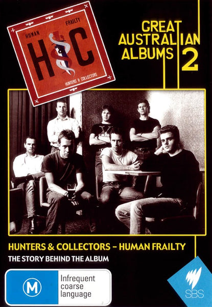 HUNTERS & COLLECTORS-HUMAN FRAILTY DVD *NEW*