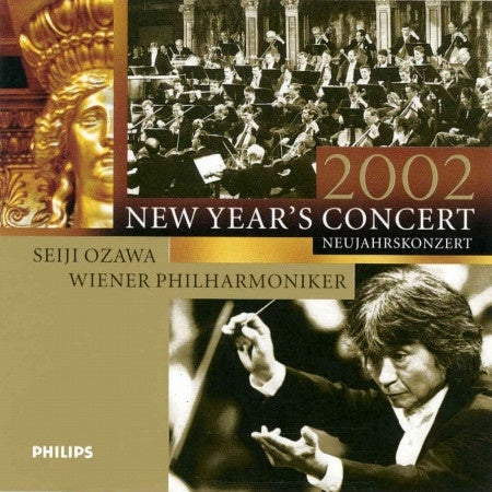 NEW YEAR'S CONCERT 2002-WIENER PHILHARMONIKER CD NM