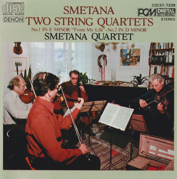 SMETANA-TWO STRING QUARTETS CD NM