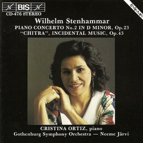 STENHAMMER WILHELM-PIANO CONCERTO NO.2 IN D MINOR, OP.23 INCIDENTAL MUSIC, OP.43 CD NM