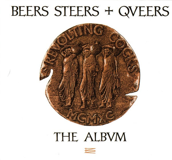 REVOLTING COCKS-BEERS, STEERS + QUEERS (THE ALBUM) RED VINYL LP *NEW*