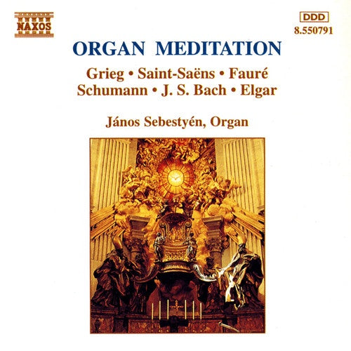 SEBESTYEN JANOS-ORGAN MEDITATION CD NM