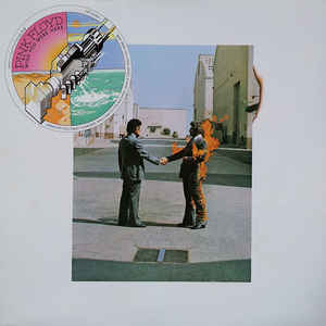 PINK FLOYD-WISH YOU WERE HERE LP EX COVER VG+