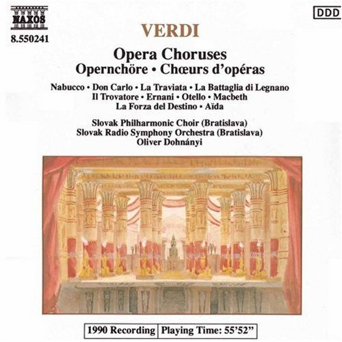 VERDI-OPERA CHORUSES CD NM