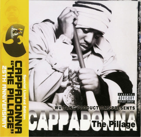 CAPPADONNA - THE PILLAGE CLEAR BLACK SWIRL VINYL LP *NEW*