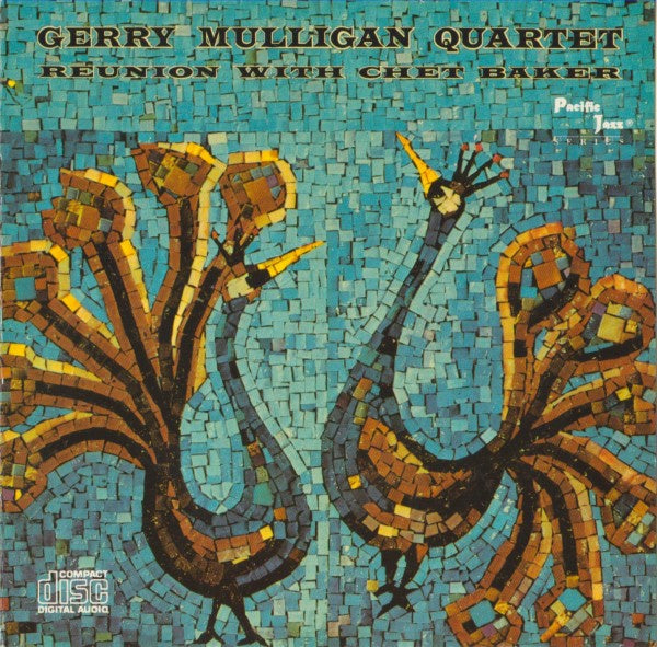 MULLIGAN QUARTET GERRY-REUNION WITH CHET BAKER CD VG