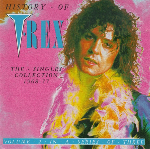 T-REX - THE HISTORY OF SINGLES COLLECTION CD VG+