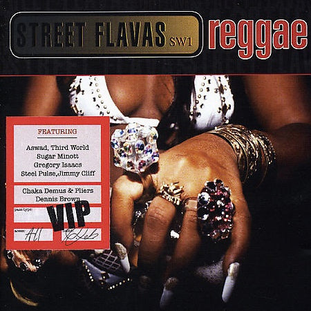 STREET FLAVAS REGGAE-VARIOUS ARTISTS 2CD VG