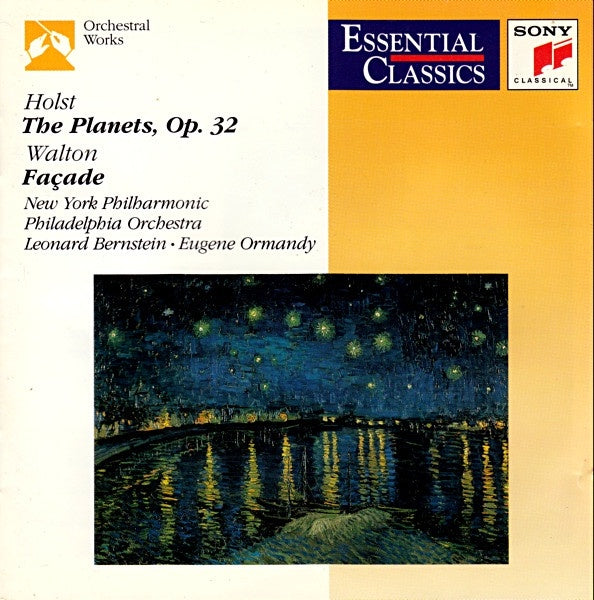 HOLST WALTON - THE PLANETS, FACADE CD VG