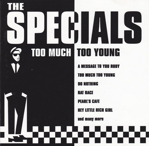 SPECIALS THE-TOO MUCH TOO YOUNG CD VG