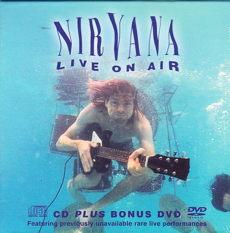 NIRVANA-LIVE ON AIR CD/DVD NM