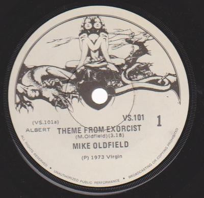 OLDFIELD MIKE-THEME FROM THE EXORCIST/TUBULAR BELLS 7" VG