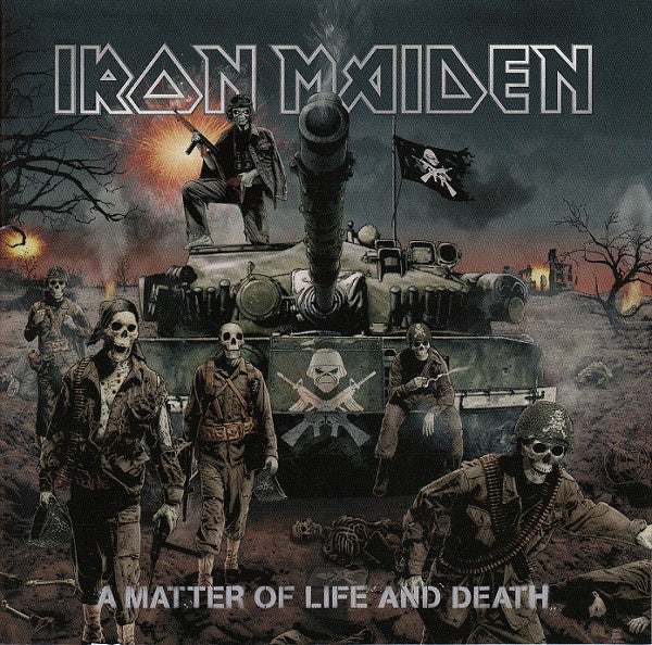 IRON MAIDEN-A MATTER OF LIFE AND DEATH CD VG