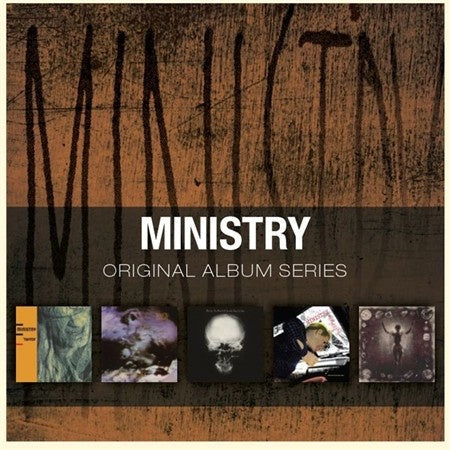 MINISTRY - ORIGINAL ALBUM SERIES 4CD VG