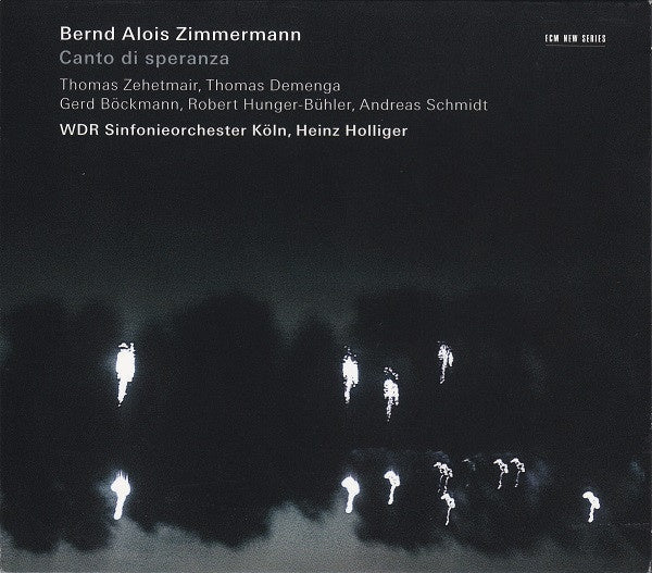 ZIMMERMANN BERND ALOIS-CANTO DI SPERANZA CD VG
