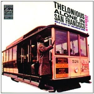 MONK THELONIOUS--THELONIOUS ALONE IN SAN FRANCISCO CD VG