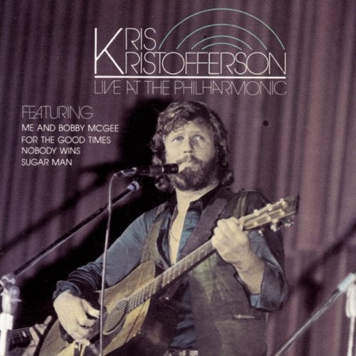 KRISTOFFERSON KRIS-LIVE AT THE PHILHARMONIC CD NM