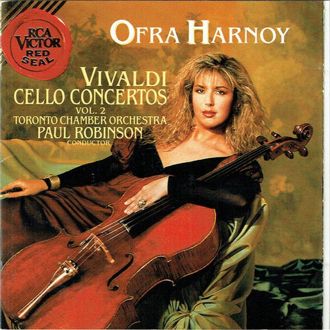 VIVALDI-CELLO CONCERTOS VOL 2 HARNOY CD VG