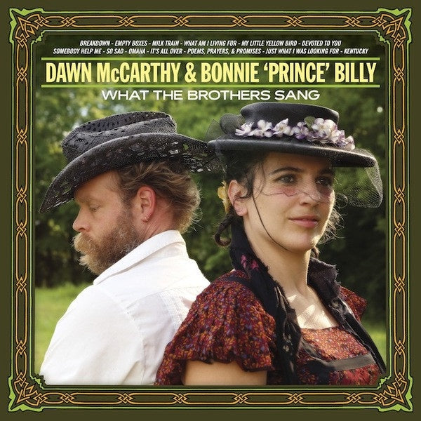 MCCARTHY DAWN & BONNIE 'PRINCE' BILLY-WHAT THE BROTHERS SANG CD NM