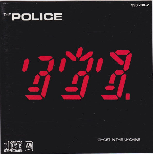 POLICE-GHOST IN THE MACHINE CD NM