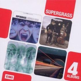 SUPERGRASS-4 ALBUMS 4CD VG