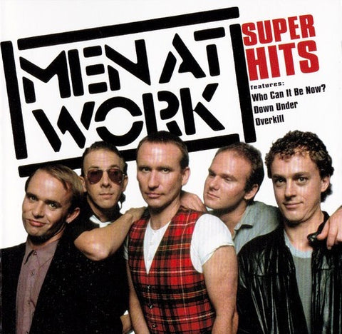 MEN AT WORK-SUPER HITS CD VG