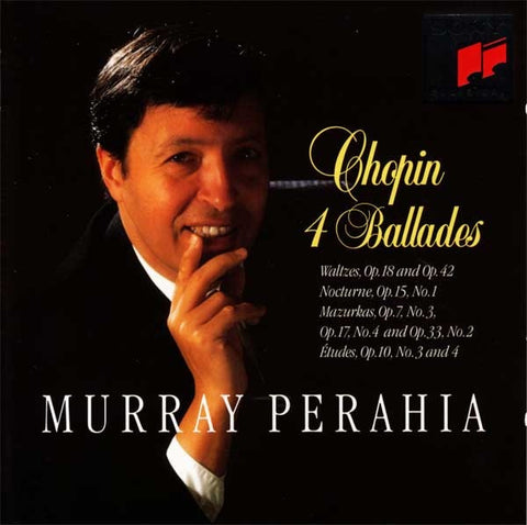 CHOPIN- 4 BALLADES MURRAY PERAHIA CD NM