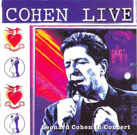 COHEN LEONARD-LIVE CD VG