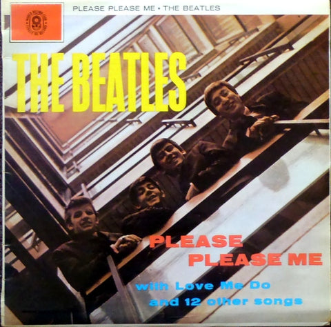 BEATLES THE-PLEASE PLEASE ME STEREO LP NM COVER NM