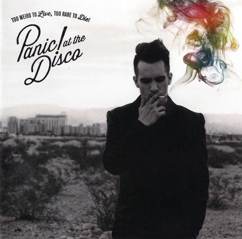 PANIC! AT THE DISCO-TOO WEIRD TO LIVE, TOO RARE TO DIE CD VG