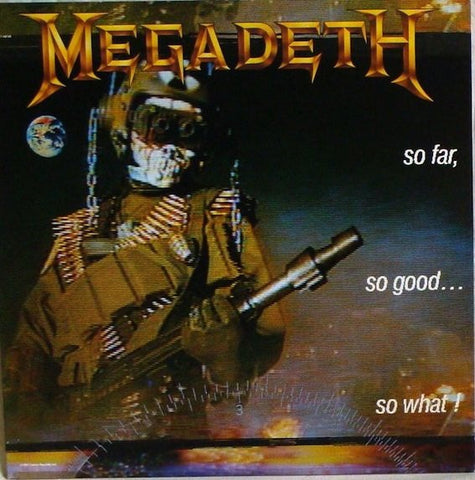 MEGADEATH-SO FAR, SO GOOD...SOWHAT! CD NM